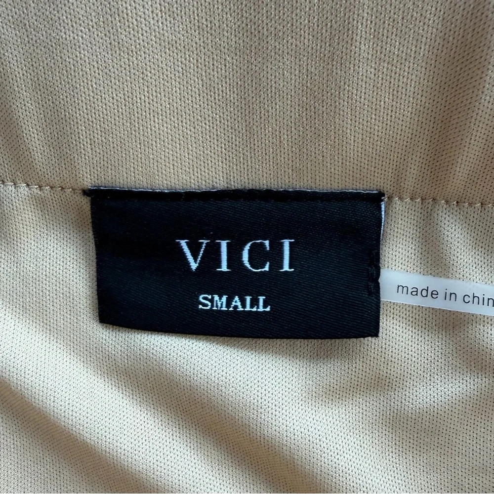 Vici Gold Sequin Mini Skirt